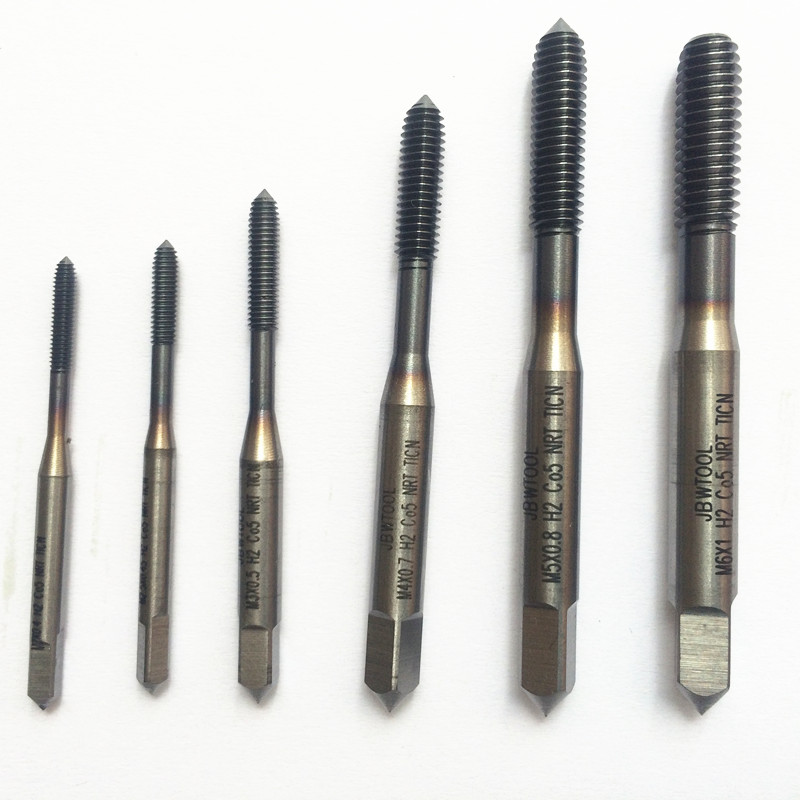 含钴挤压丝锥 镀紫钛涂层机用不锈钢用丝攻M2.5 M3 M4 M5 M6 M810