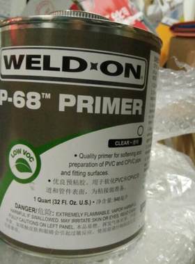 正品IPS WELD-ON  P68清洗剂  P-68清洗剂 清洁剂 预粘胶 946ML桶