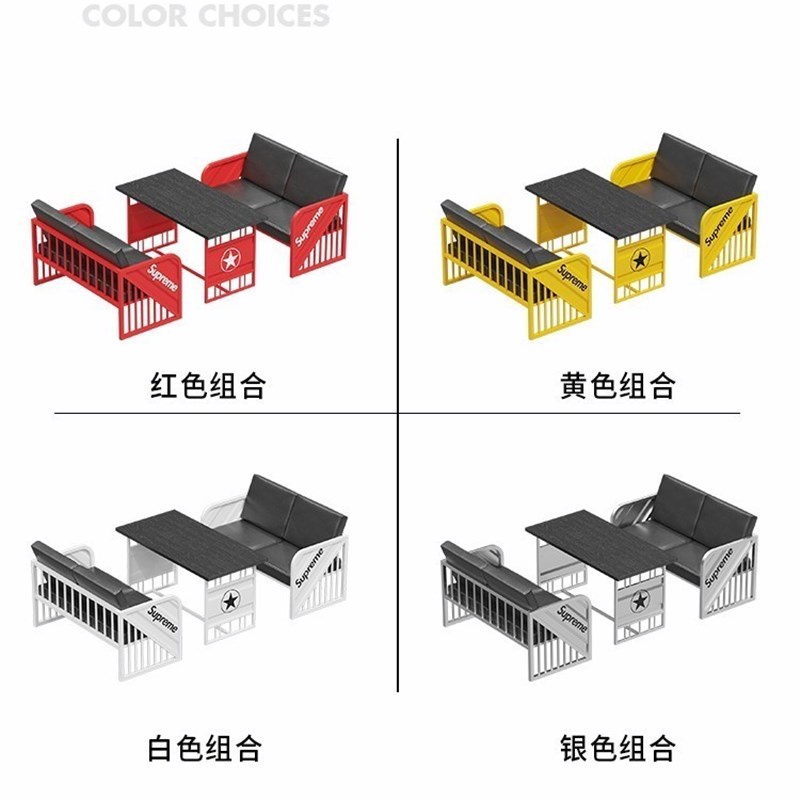 工业风桌椅酒吧餐厅咖啡店烧烤店音乐清吧健身房商用卡座沙发组合