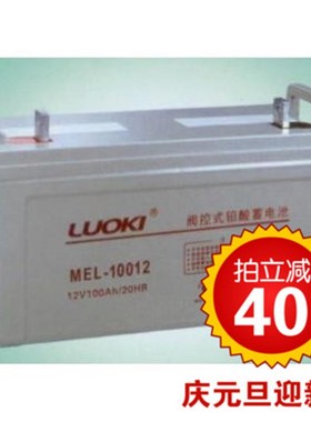 LUOKI洛奇蓄电池MEL38-1212V38AH胶体应急储能设备专用 质保3年