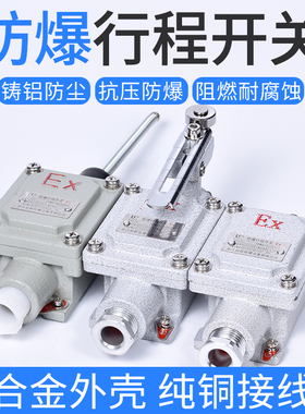 防爆行程开关LX5- 15Z/L/B/D/H/N BZX51限位脚踏开关双踏dLXK-10A