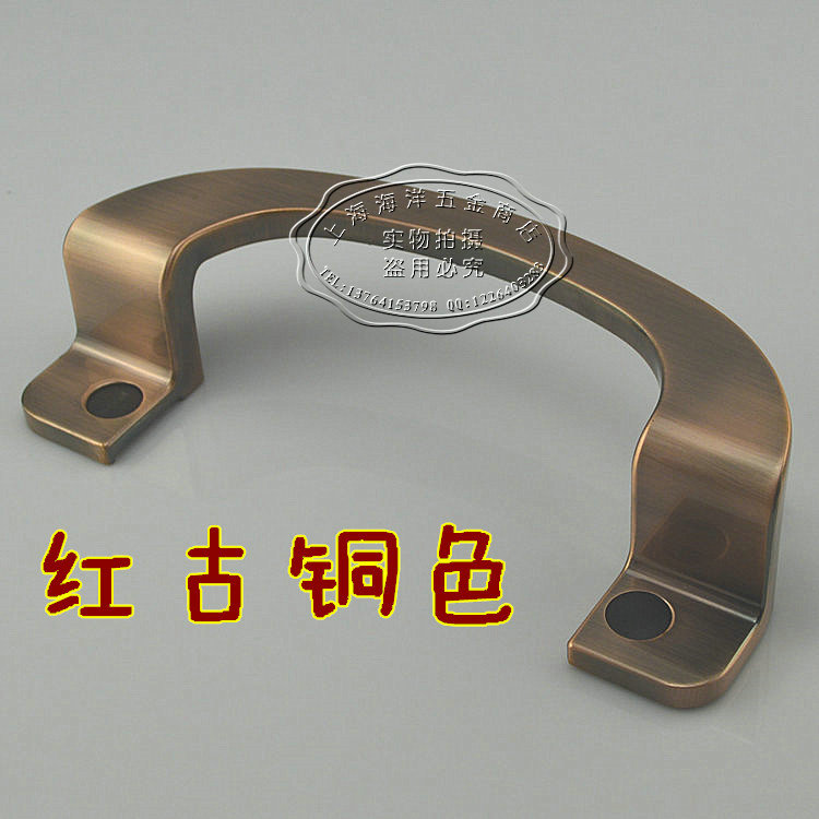 豪华移门大拉手 香槟色拉手 推拉大门把手 铝合金塑钢门 明装拉手