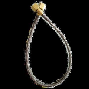 氧气阀门过桥连接管四佛管气体管道汇流排充装导气高压软管包邮