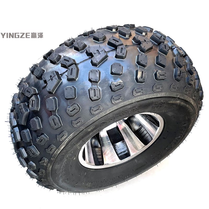 改装四轮沙滩车卡丁车摩托车配件22X11-10寸真空轮胎铝合金轮毂