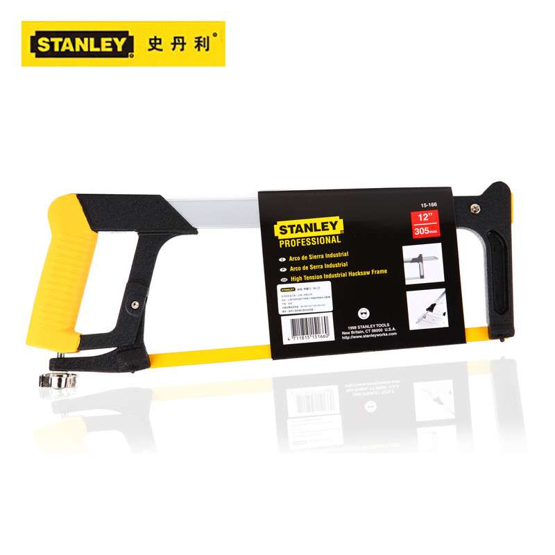Stanley/史丹利 400mm钢锯架 15-166-22 钢锯条 木工锯子