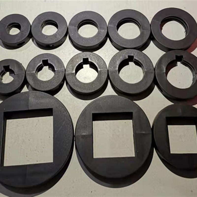 塑料尼龙圆形轴套卡环光轴固定环抱紧器25/30/35/40mm圆孔方孔