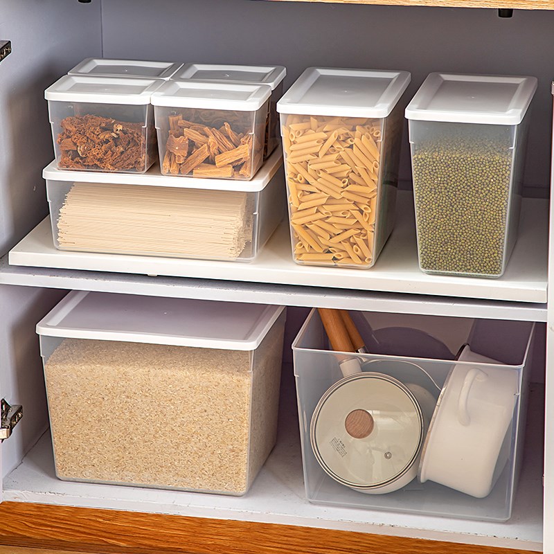 密封罐塑料食品罐储存储物罐收纳罐食品级五谷杂粮厨房橱柜收纳盒