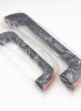 25mm35mm机床防护门拉手铝合金管状拉手机床机械数控门把手橙色