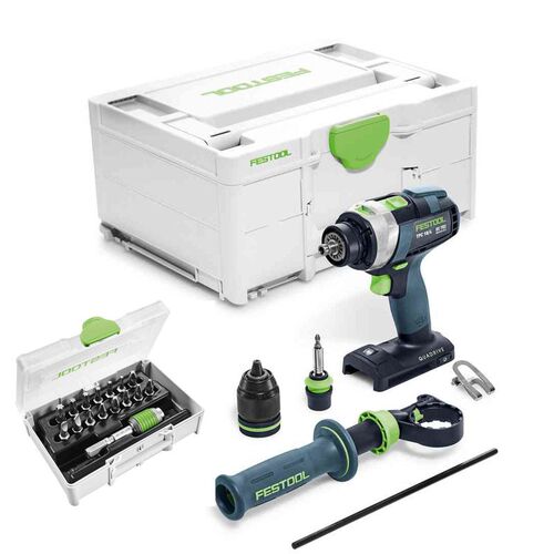 费斯托 托FESTOOL 18V无刷四速冲击电钻TPC18/4多功能家用螺丝刀