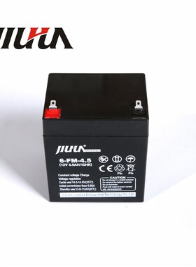 JIUHUA九华蓄电池12V4.5AH消防系统FM12V-4.5机器其内置UPS应急电