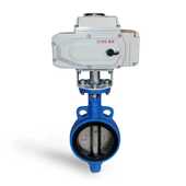 125 200 电动四氟圈对夹式 DN50 蝶阀 150 D971X 100