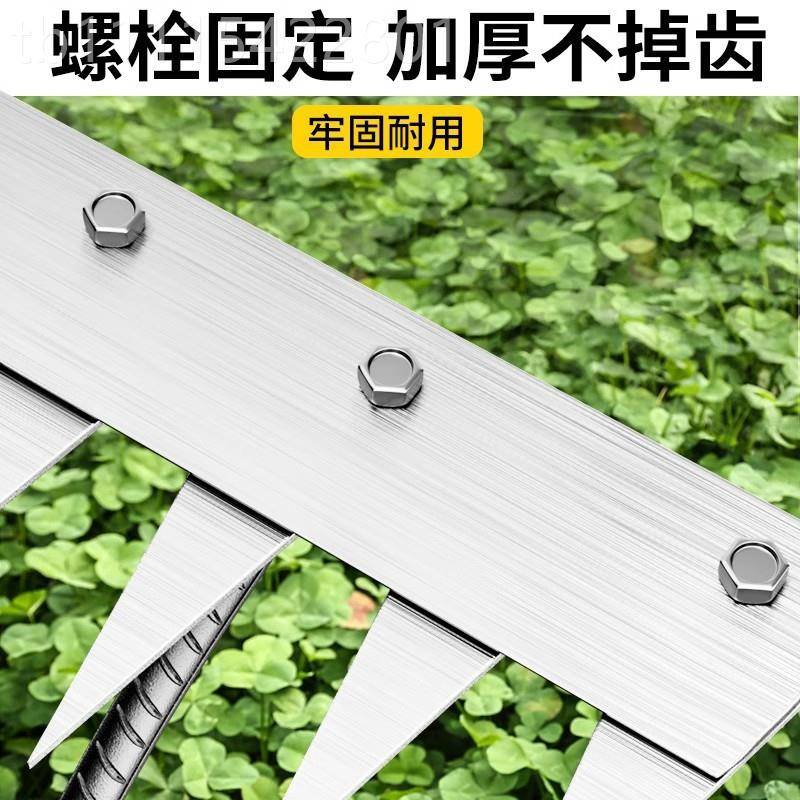 多功能除耙草具草锄头除草子钉耙IUX锰钢翻地松锄土工农用搂草耙