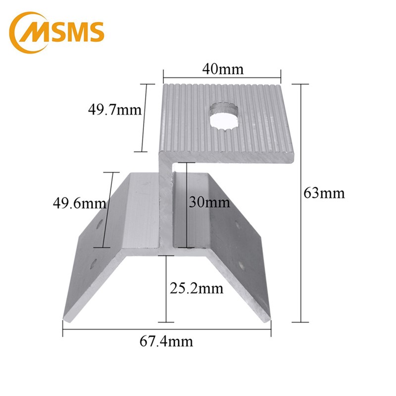 CMCJ-013彩钢瓦光伏支架梯形夹具,,保质保量