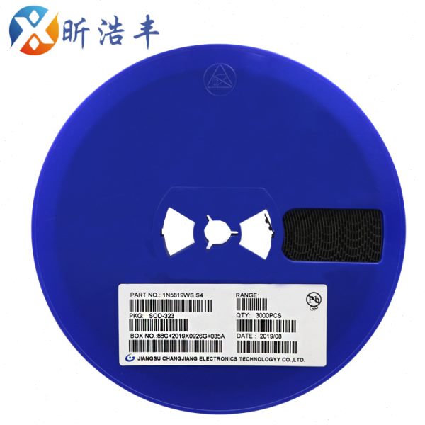 贴片肖特基二极管1N5819WS 5819 S4 SOD323封装0805丝印S4 中国芯