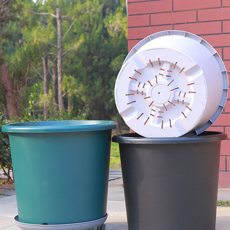 特大塑料花盆30加仑大口径加厚控根花盆月季绣球果树花盆