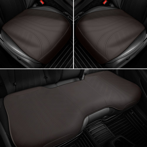 汽车坐垫单片四季通用马鞍垫车垫车内座椅垫夏季后排纳帕皮车座套