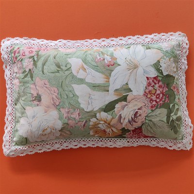 枕头枕芯全荞麦皮长方形荞麦壳单人棉花定做简装山东老粗布中国风