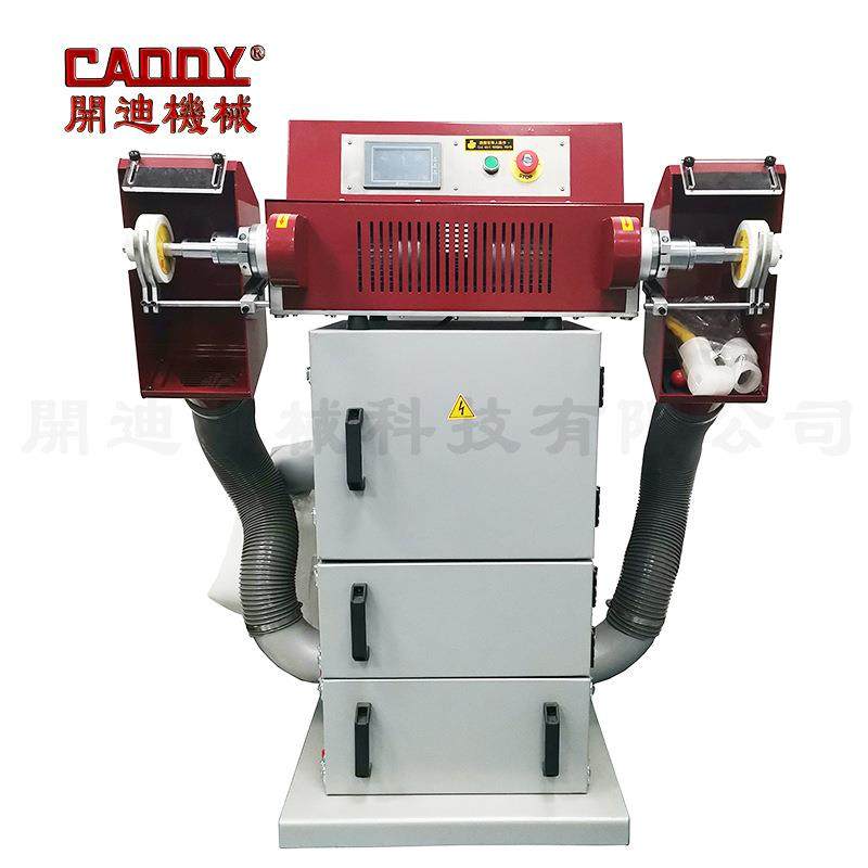 电脑双轮磨边机高速磨边机吸尘环保抛光机立式双边磨边机