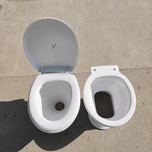 旱厕坐便泗洪农村厕所改造大口陶瓷马桶直通式蹲便改坐便器老年人