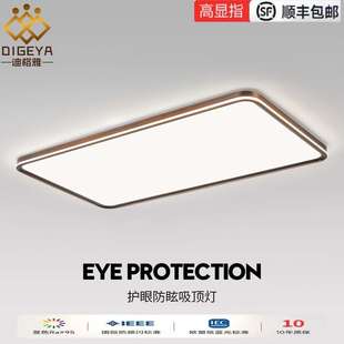 迪格雅 极简客厅吸顶灯现代简约全光谱护眼高端吸顶灯具套餐组合