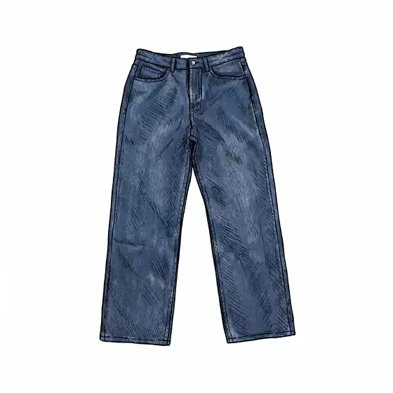 【i795】Third Cut American Fabric ConeDenim Jeans