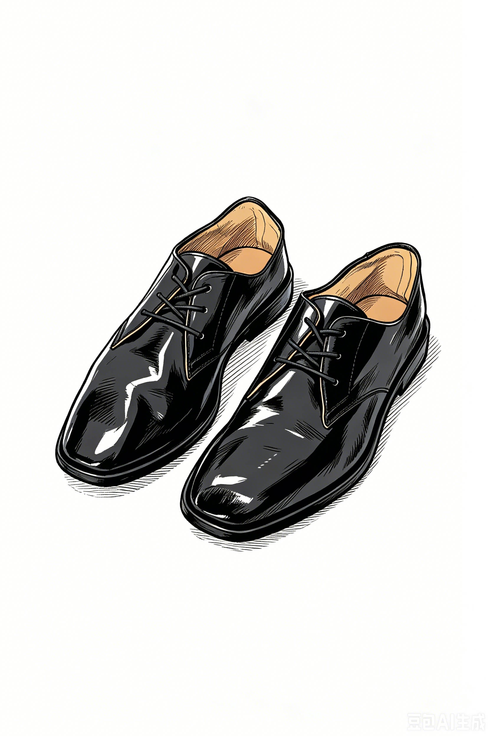 thumbnail for 【i795】OL 25fw collapsing Derby shoes