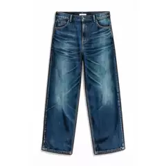 【i795】Vienna Blue Wash Carlson cut jeans