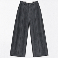 【I795】Ac 26Ss Trousers 100% Viscose