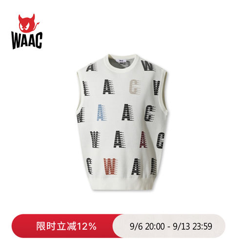 WAAC小恶魔官方早秋男士高尔夫服装背心