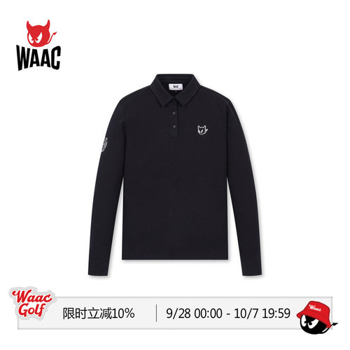 WAAC小恶魔官方女士高尔夫服装ESSENTIAL WAACKY SHIRTS POLO衫