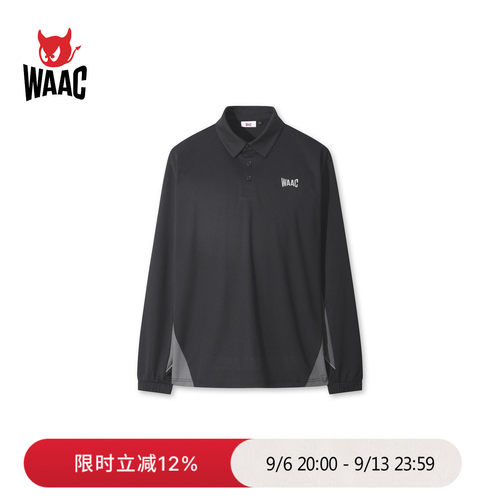 WAAC小恶魔官方早秋新品男士高尔夫服装Hybrid Pullover套头衫