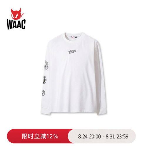 WAAC小恶魔官方春夏新品男士高尔夫服装CREWNECK TOP套头衫