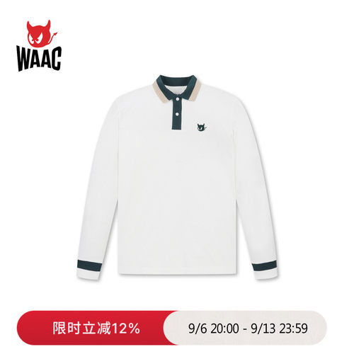 WAAC小恶魔官方春夏男士高尔夫服装POLO长袖