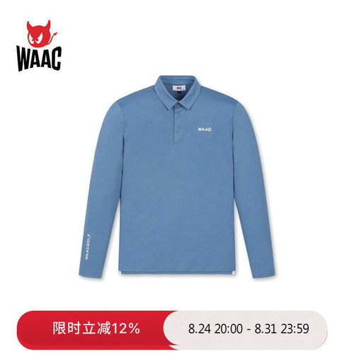 WAAC小恶魔官方男士高尔夫服装PLAYER'S EDITION LS 长袖POLO