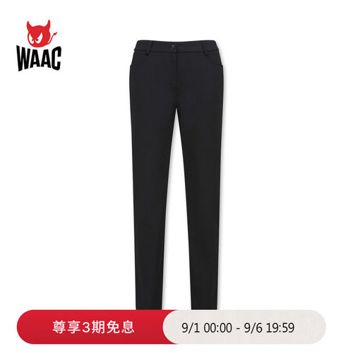 WAAC小恶魔官方春夏女士高尔夫服装SKINNY FIT PANTS长裤