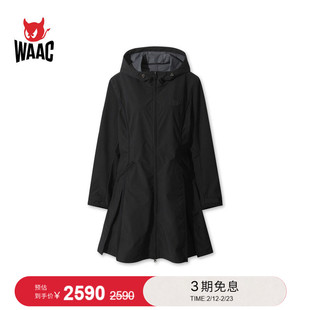 WAAC小恶魔官方早春新品女士高尔夫服装SHIRRING JACKET夹克外套