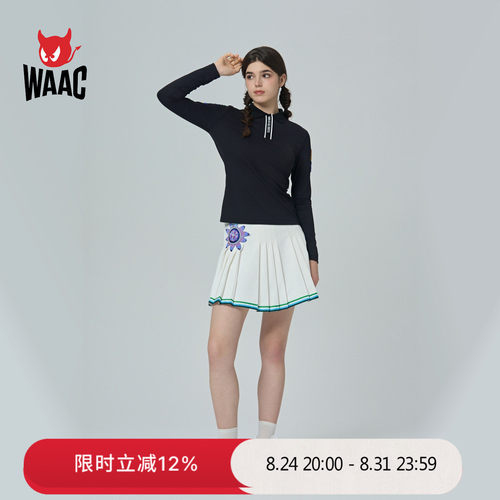 WAAC小恶魔官方女士高尔夫服装长袖POLO