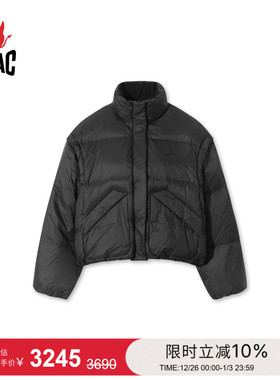 WAAC小恶魔官方秋冬新品女士Silver mixed jumper羽绒服