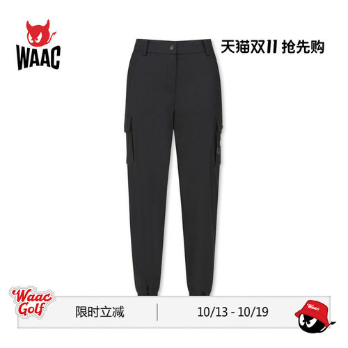 WAAC小恶魔官方春夏女士高尔夫服装SLIM PANTS长裤