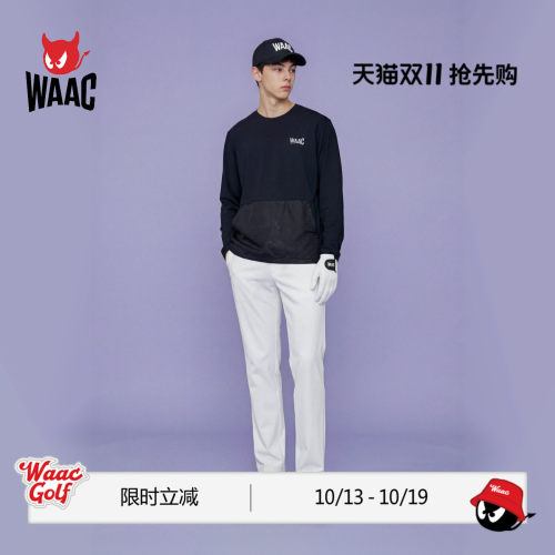WAAC小恶魔官方春夏新品男士高尔夫服装COOL PANTS长裤