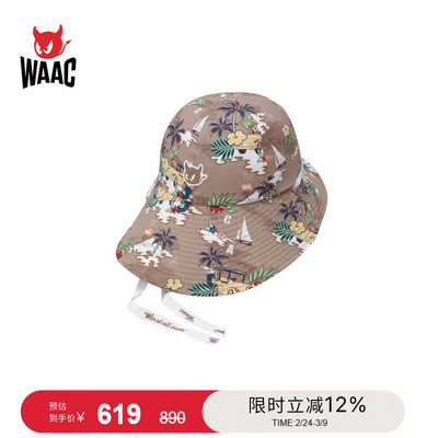 WAAC小恶魔官方春夏FLOPPY HAT遮阳渔夫帽