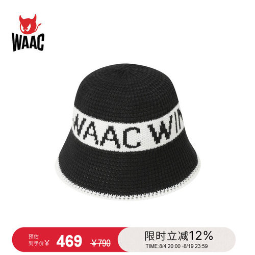WAAC小恶魔官方KNIT BUCKET HAT渔夫帽