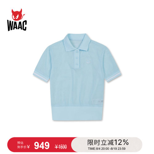 WAAC小恶魔官方春夏女士高尔夫服装POLO短袖