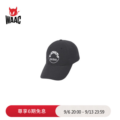 【JONES联名】WAAC小恶魔官方春夏新品CIRCLE LOGO CAP鸭舌帽