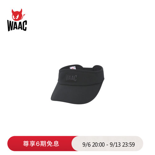 WAAC小恶魔官方春夏新品LOGO VISOR空顶帽