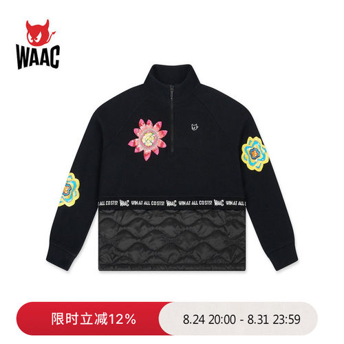 WAAC小恶魔官方女士高尔夫服装SHUTING QIU COLLABORATION卫衣