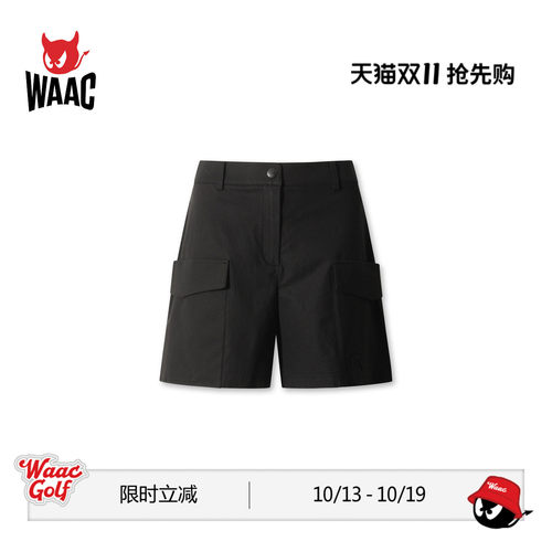 【JONES联名】WAAC小恶魔官方春夏新品女士高尔夫服装SHORTS短裤
