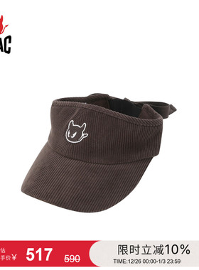 WAAC小恶魔官方早秋新品Sun Visor空顶帽