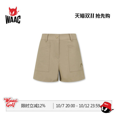 WAAC小恶魔官方春夏女士高尔夫服装JONES CARGO SHORTS短裤