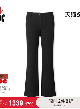 WAAC小恶魔官方早秋女士高尔夫服装TR boots cut pants长裤